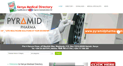 Desktop Screenshot of healthcareinkenya.com